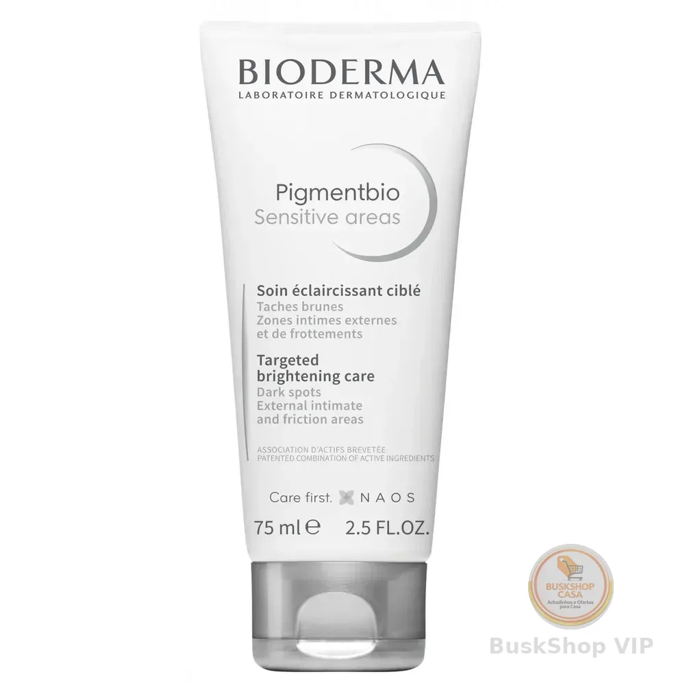 Clareador Corporal Para Áreas Íntimas E Sensíveis Bioderma Pigmentbio Sensitive Areas 75ml Sem Fragrância