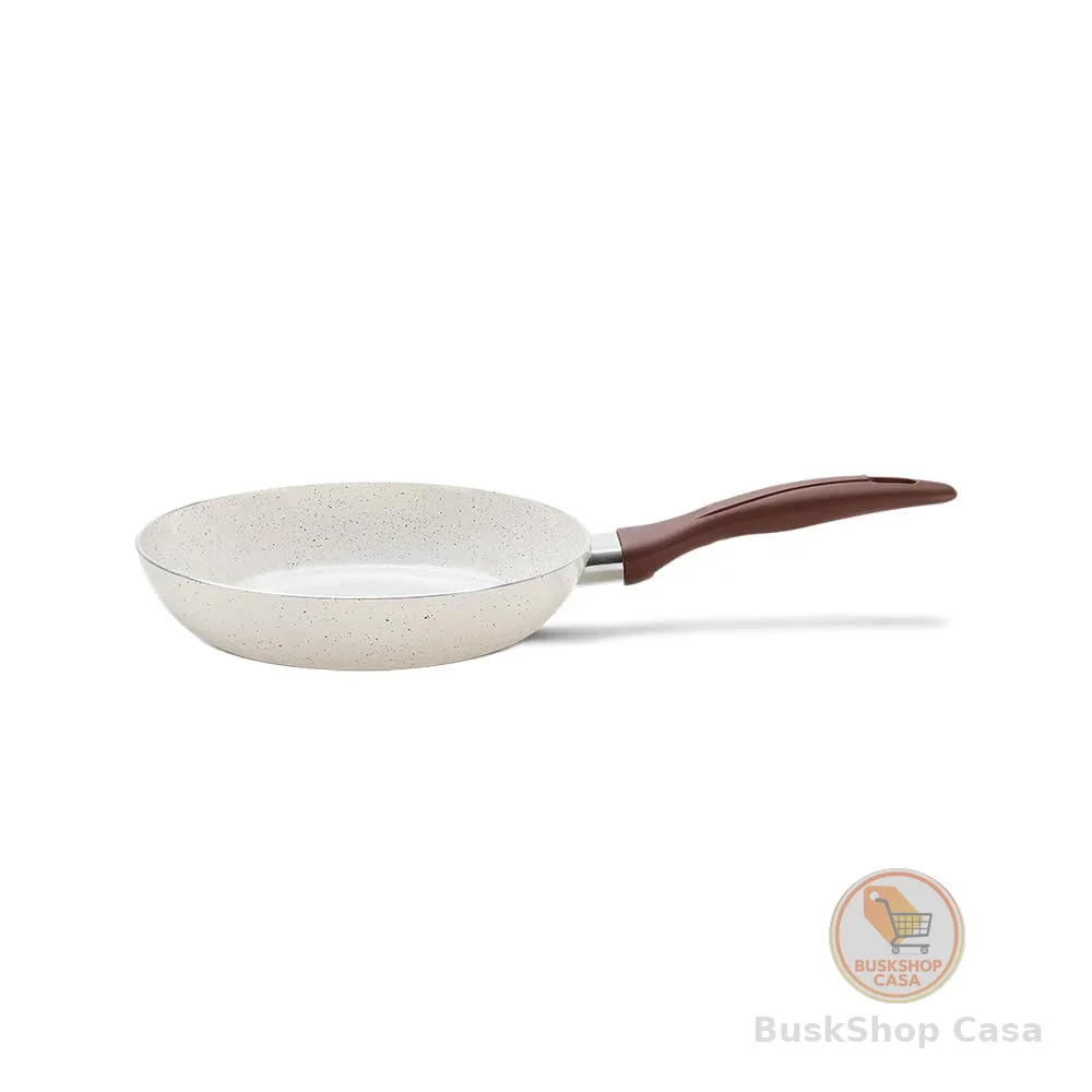 Brinox - Frigideira com fundo de indução Cerâmic Life 6L 20cm - Vanilla