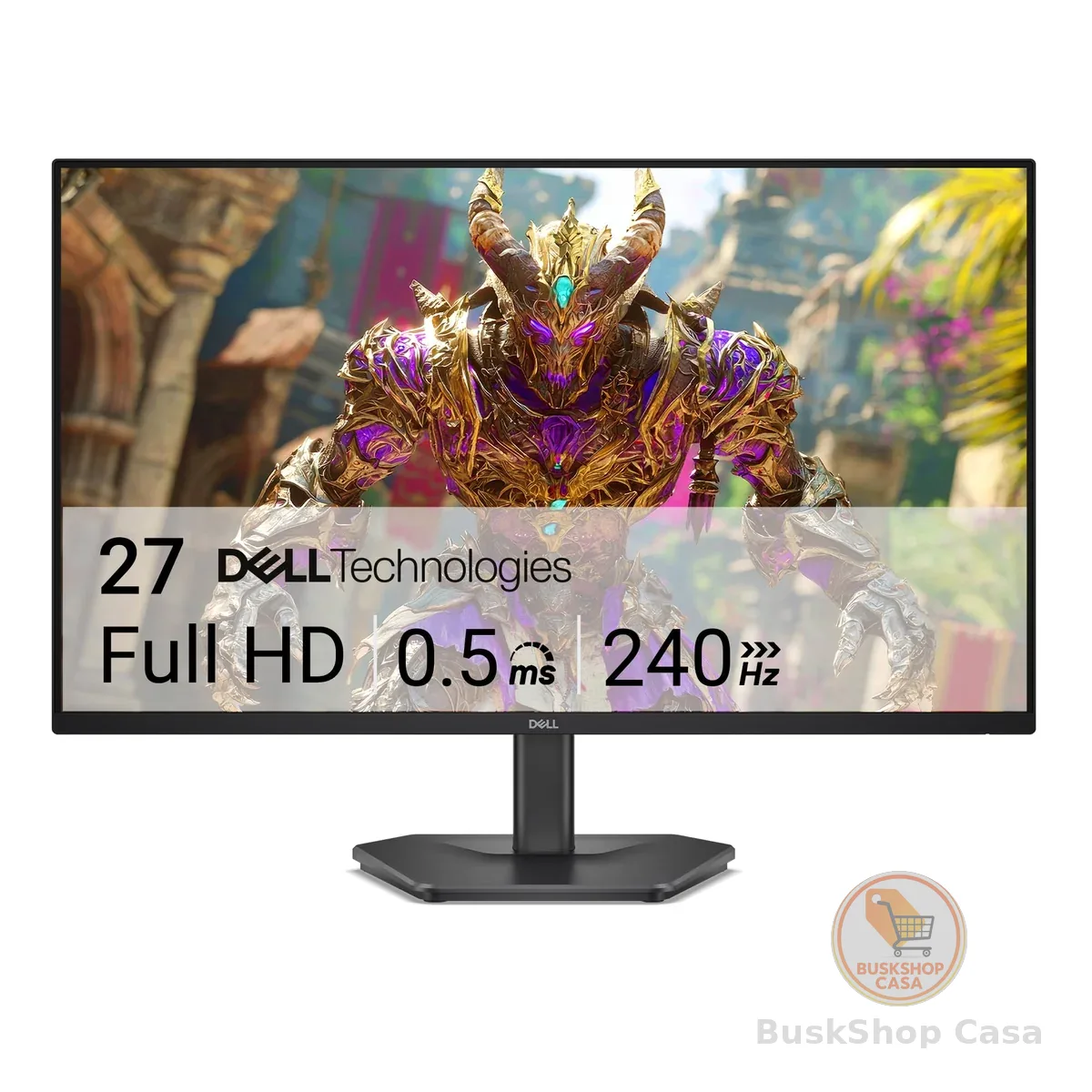 Monitor Dell 27" Full HD (1920 x 1080) - 240Hz - IPS, 99% sRGB, TÜV 3 Estrelas, Conforto Ocular - SE2726HG