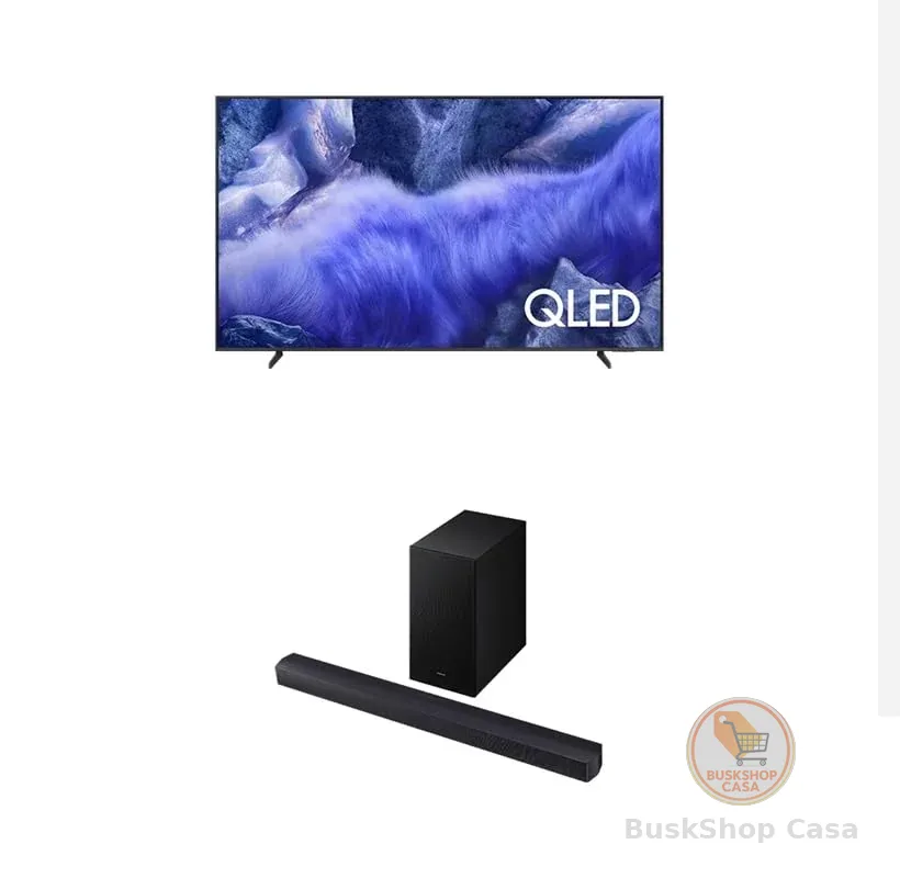 Samsung Combo Vision AI TV 55" QLED 4K QEF1 + Soundbar HW-B450F