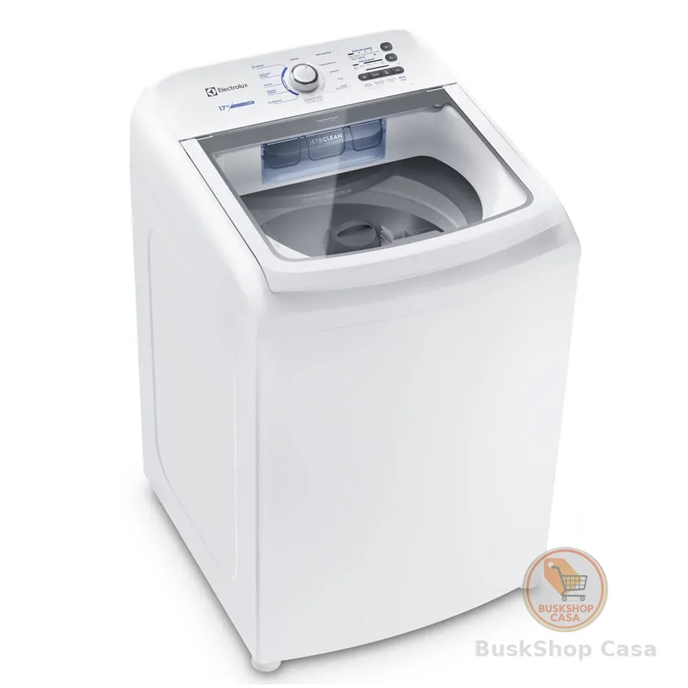 Máquina de Lavar 17kg Electrolux Essential Care com Cesto Inox, Jet&Clean e Ultra Filter (LED17)