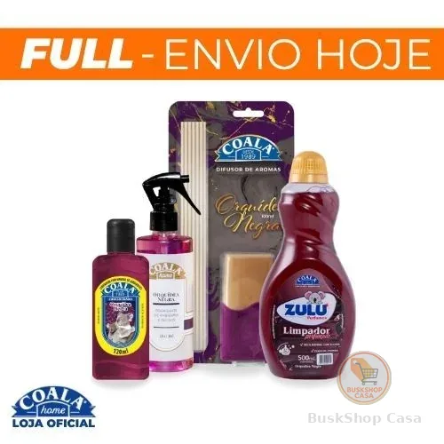 Kit os Favoritos Coala Orquídea Negra - 4 Itens