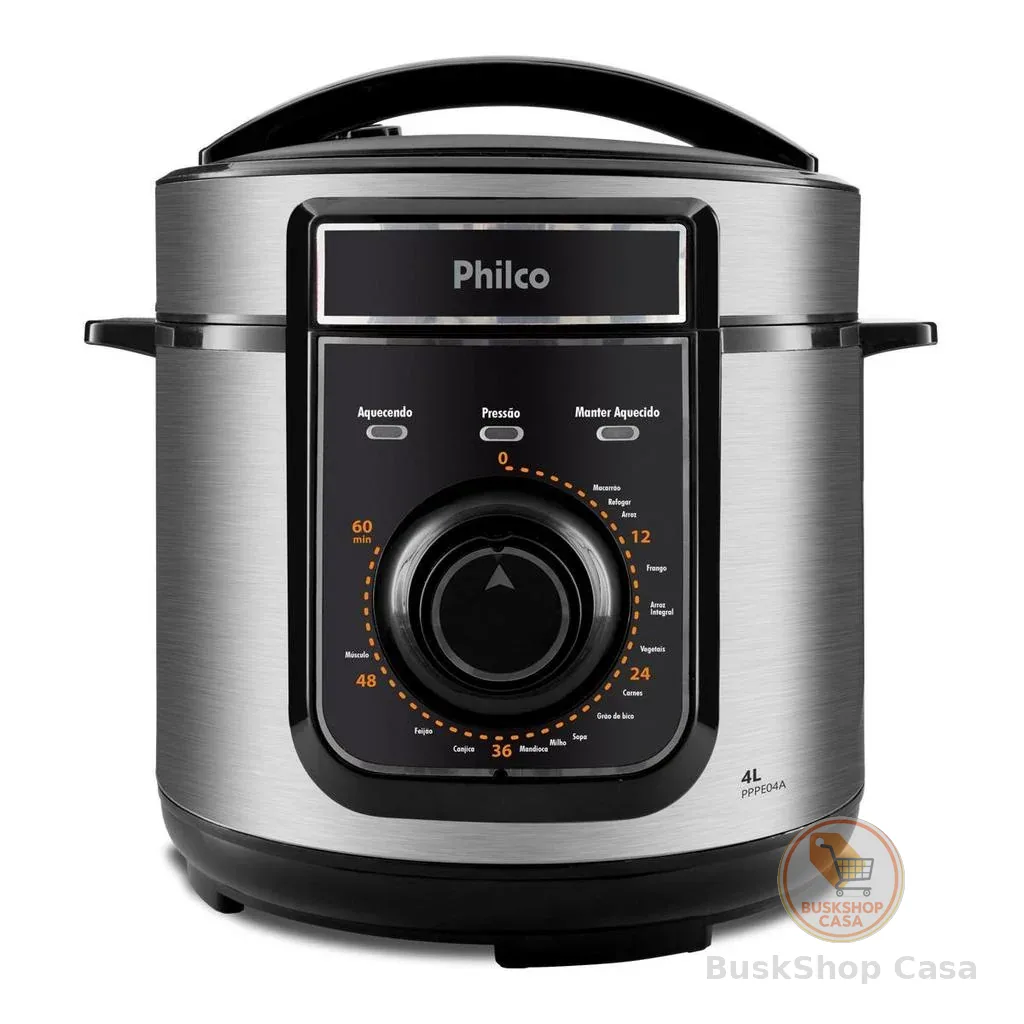 Panela de Pressão Elétrica Philco 4L 14 funções PPPE04A