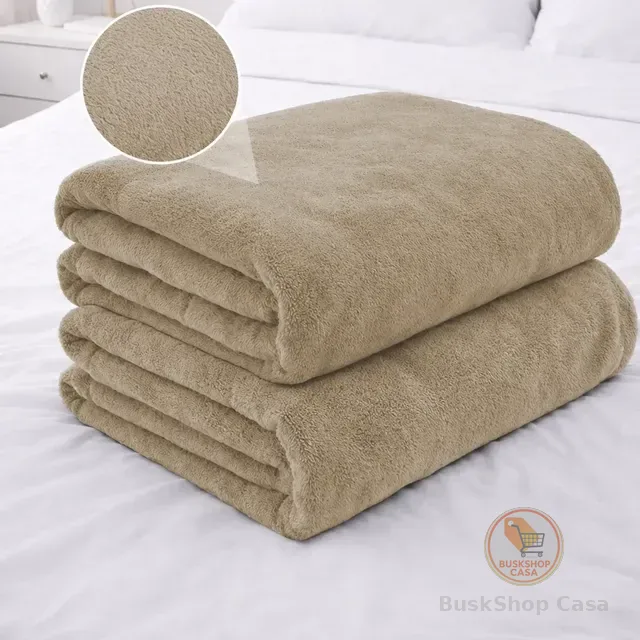 2 Coberta Manta Soft Casal Microfibra Veludo 2,00x1,80 Mts