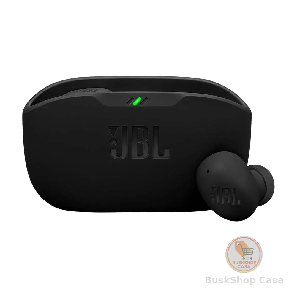 Fone de Ouvido Sem Fio, JBL, Bluetooth, Wave Buds 2, Intra Auricular, Sem Fio, Resistente À Água e Poeira - Preto