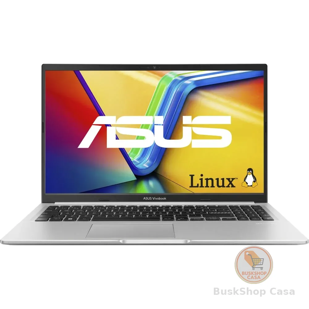 Notebook ASUS Vivobook 15 M1502YA AMD Ryzen 7 5825U 8GB Ram 512GB SSD Linux KeepOS 15,6" FHD Cool Silver - NJ611