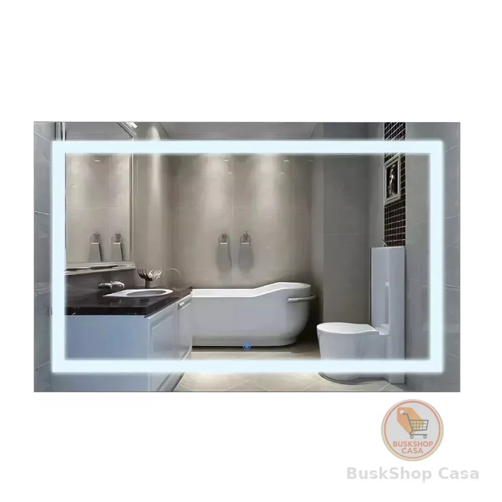 Espelho Grande 70x120 Com Iluminação Led Touch