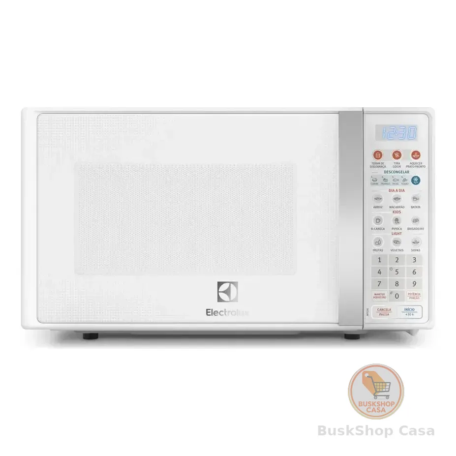 Micro-ondas Electrolux 20l Branco Com Função Tira Odor E Descongelar Mto30 127v