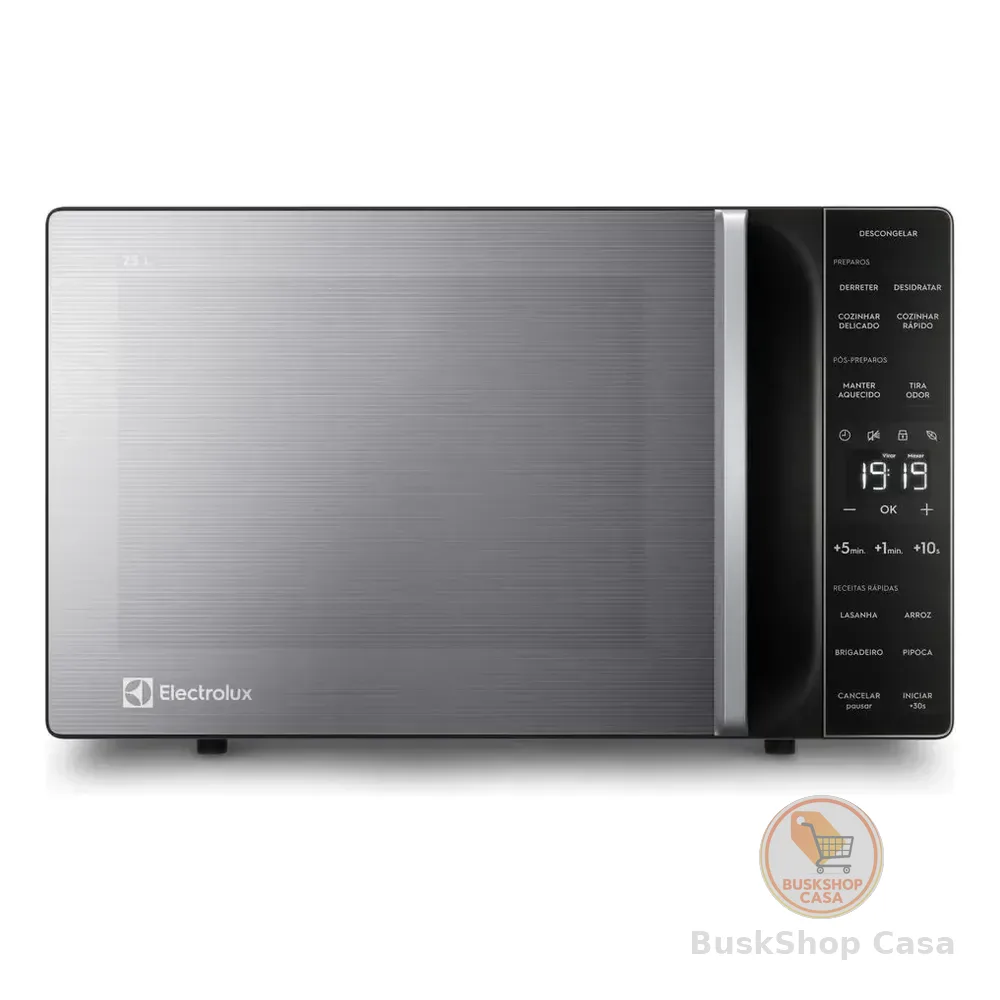 Micro-ondas Electrolux Prata 23l Efficient Me23s 127v
