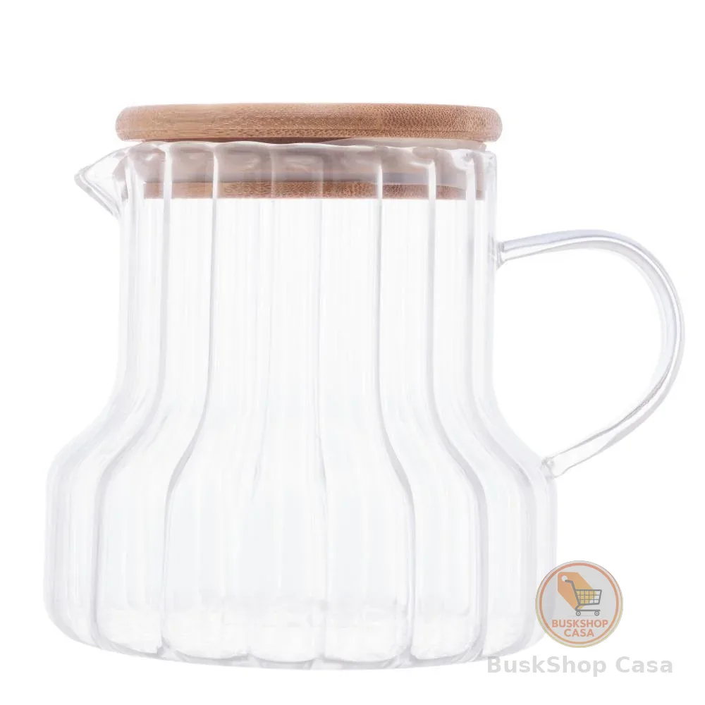 Jarra Lyor Classic de Vidro Borossilicato com Tampa 620ml