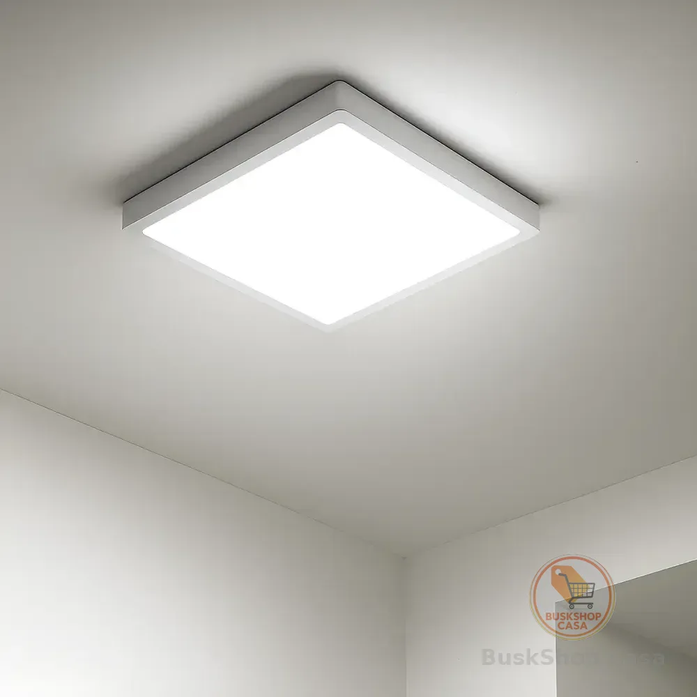 Painel Plafon Led 18w Sobrepor Quadrado 3000k 4000k 6500k