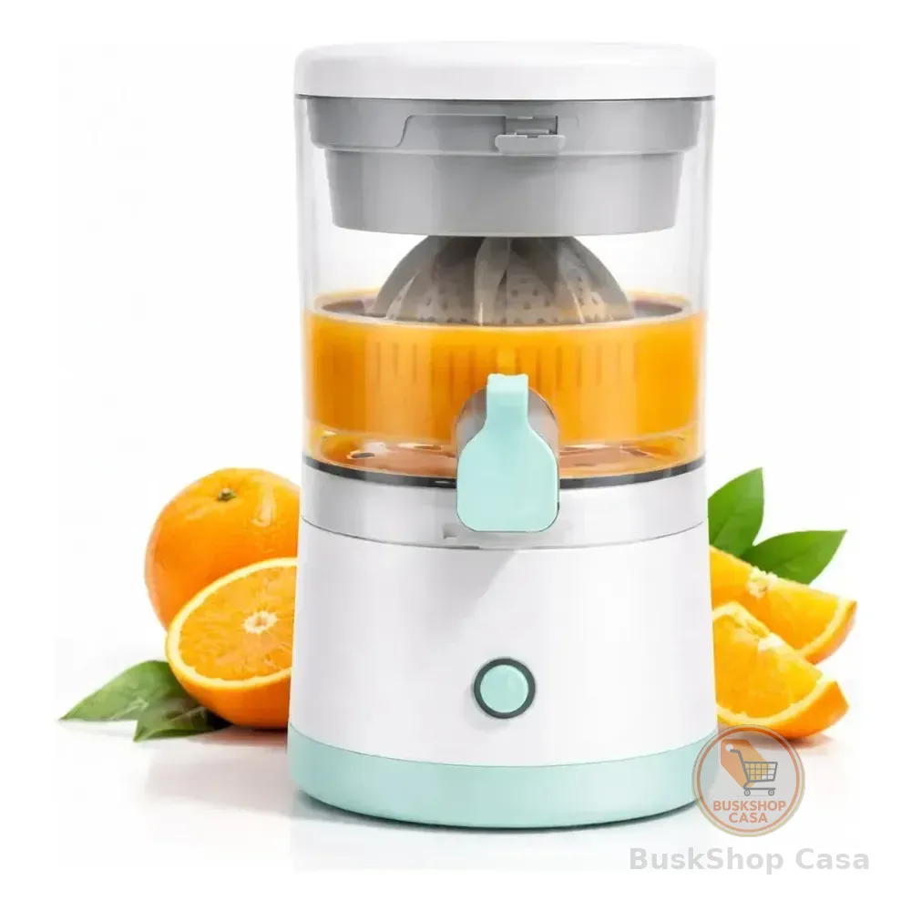 Espremedor Elétrico Portátil Epsilon para Laranja e Limão 400ml Recarregável USB