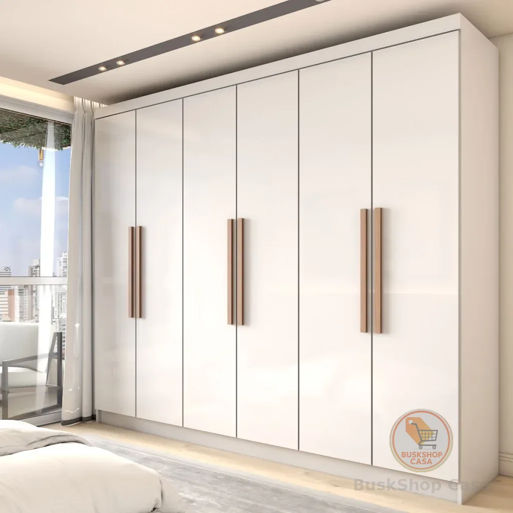 Guarda-Roupa Casal Odisseia 6 Portas 2 Gavetas