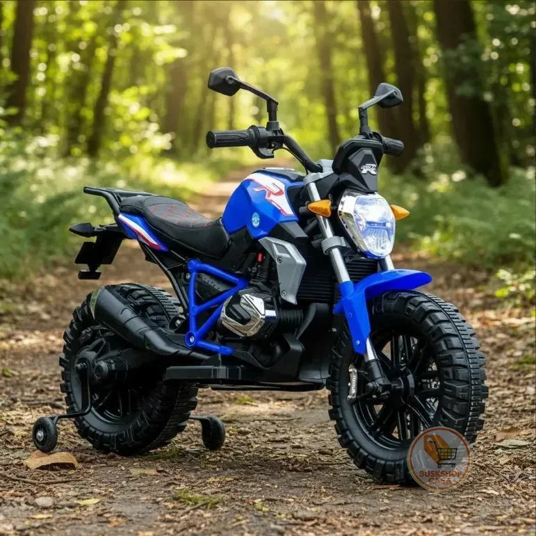 Moto Elétrica Infantil 12v Com Pneus De Borracha Eva Mini Moto Acelera na Mão Mini Moto Elétrica
