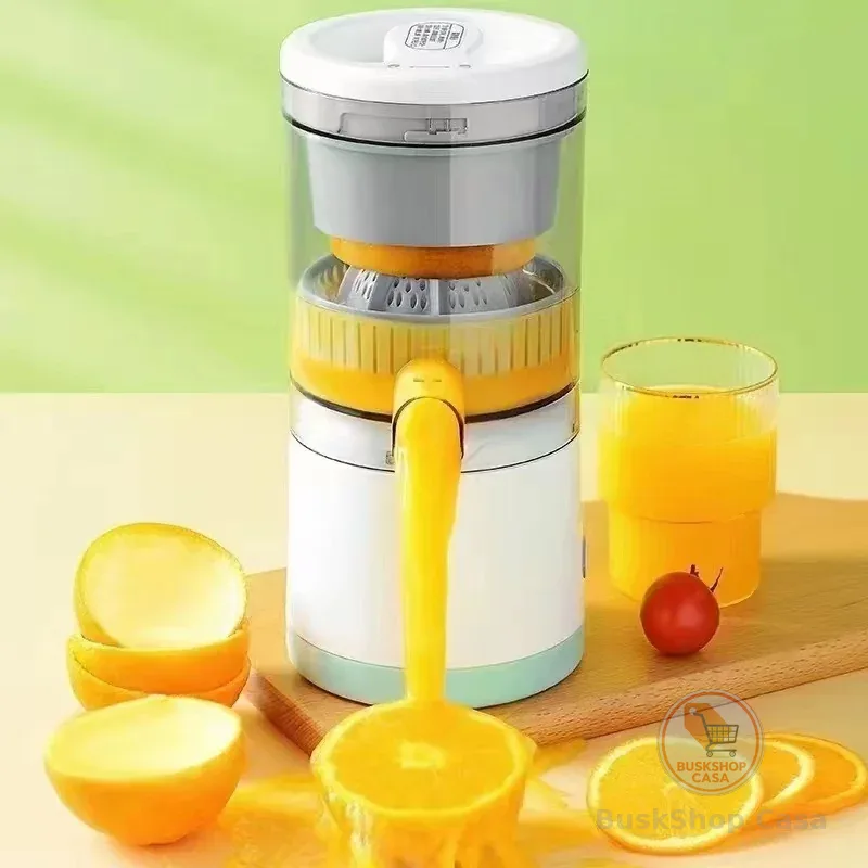 Espremedor Elétrico Laranja Limão Frutas Fazer Sucos Recarregável usb
