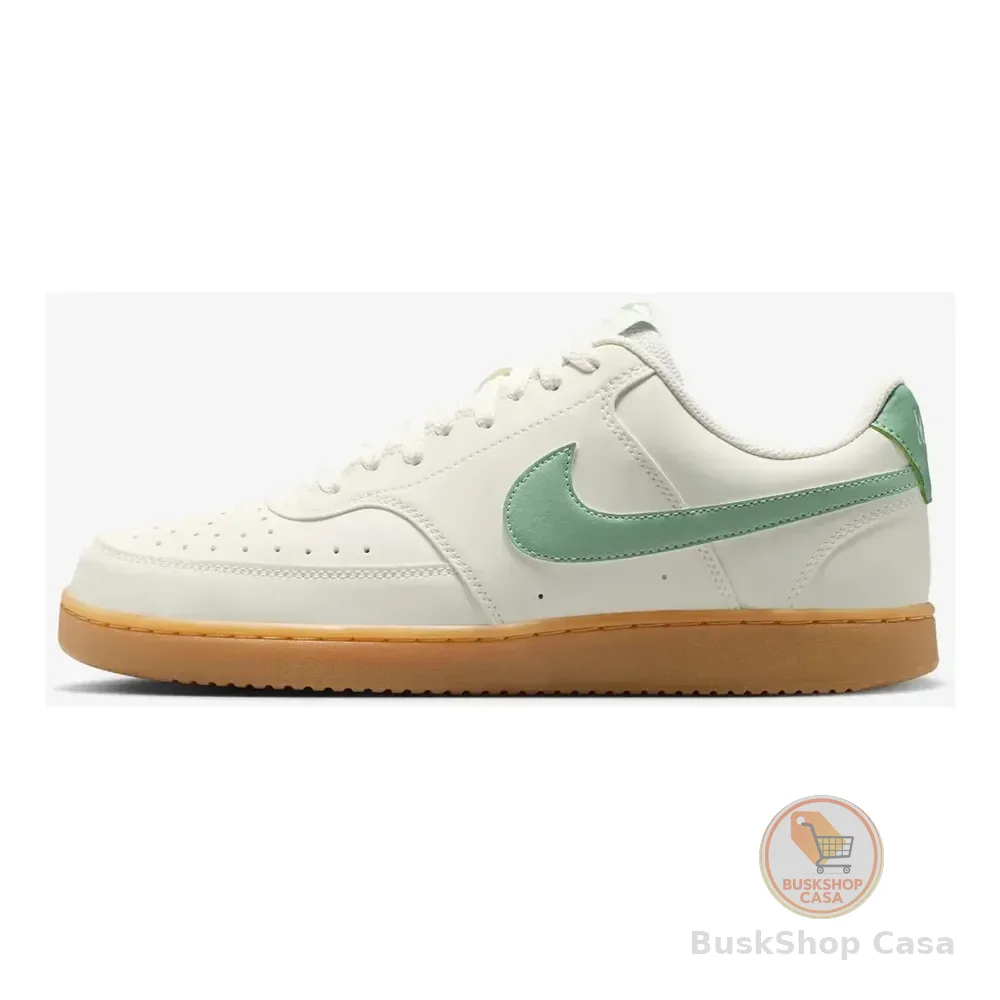 Tênis Nike Court Vision Low V2 Masculino Branco/verde 40 Br