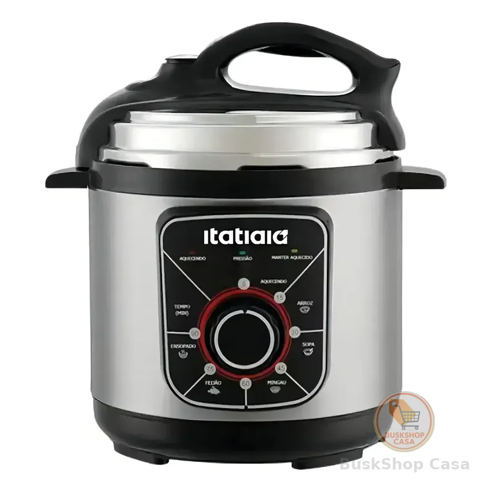Panela De Pressão Elétrica Itatiaia Essencial 3 Litros Inox 127v
