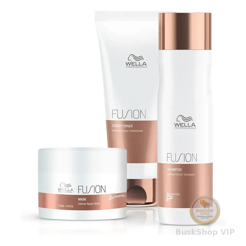 Kit Wella Professionals Fusion Trio (3 Produtos)