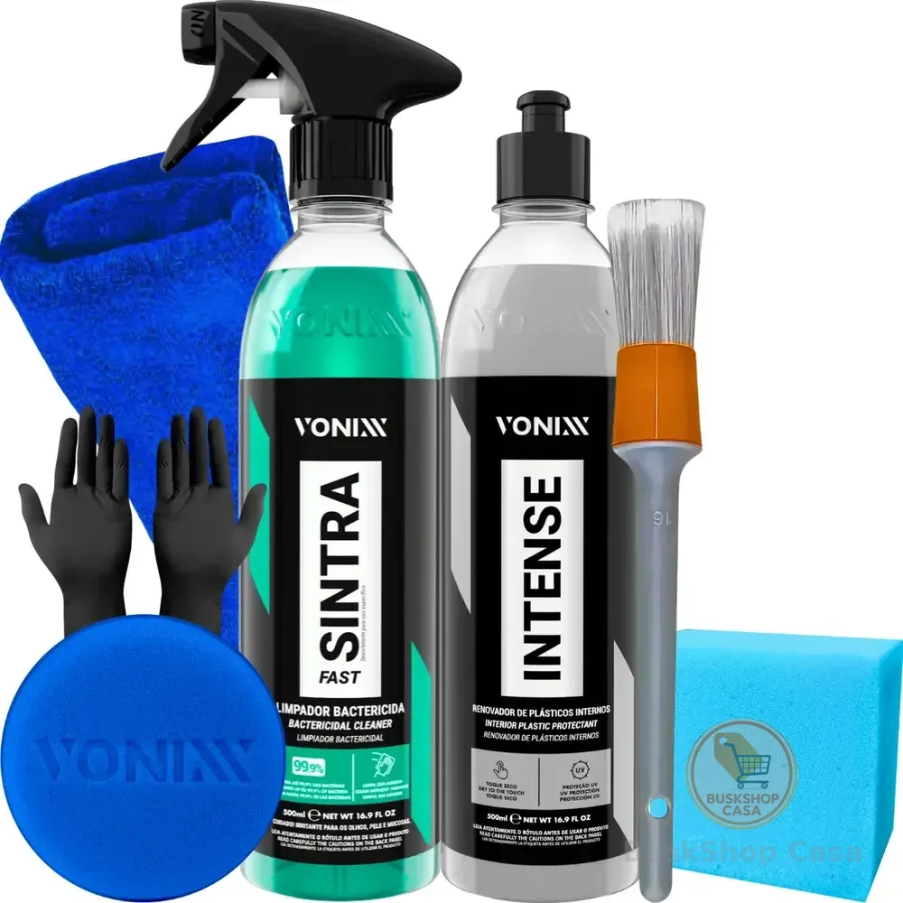 Produto Para Limpar Painel Sintra Fast + Intense Vonixx