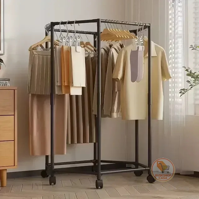 Cabides Organizador De Roupas Giratório 360° Para Armário