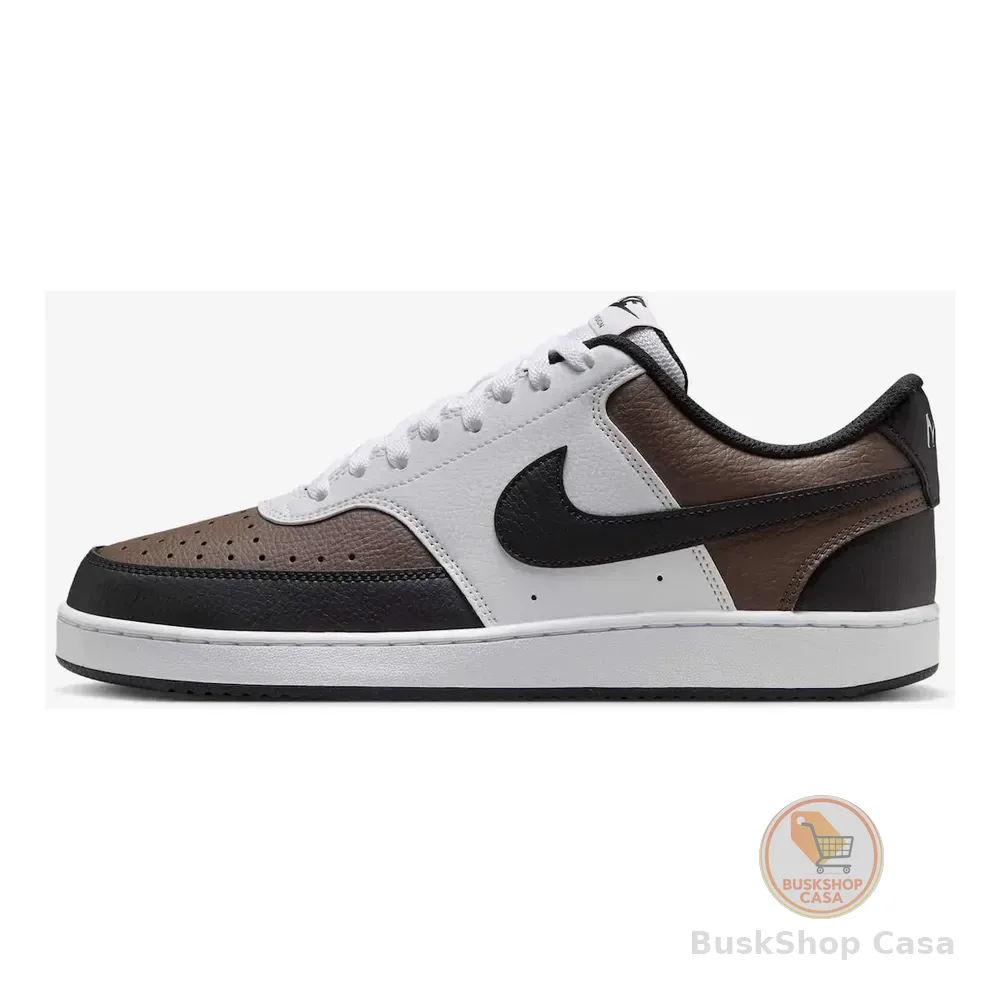 Tênis Nike Court Vision Low Masculino Branco/marrom 41 Br