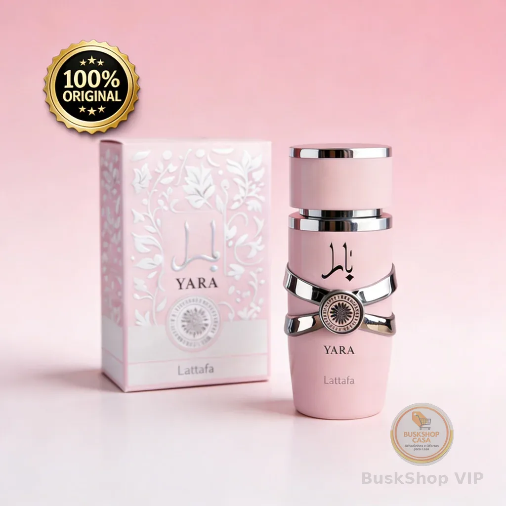 Lattafa Yara EDP 100ml Perfume Feminino Original Doce e Elegante