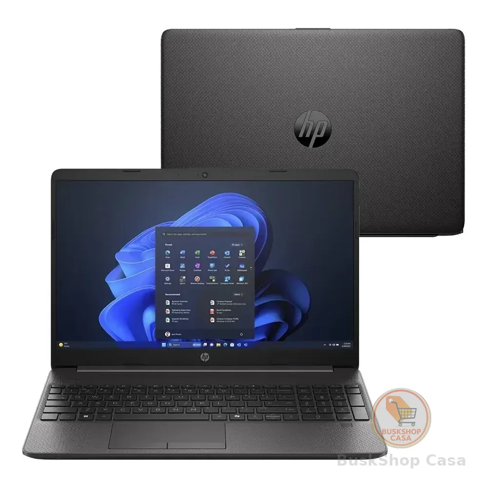 Notebook Hp 256r G9 Intel Core I5-1334u 15.6 Hd Intel Uhd 256gb Ssd 8gb Ram Windows 11 Home 64 Sl - Bq9l1at#ak4 Prata Cinza Escuro