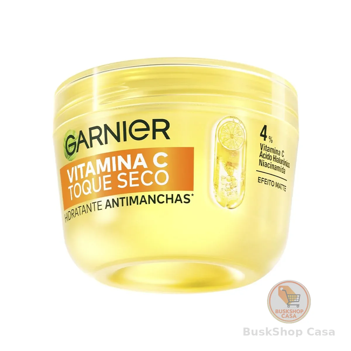Garnier, Gel Creme Hidratante Facial Antimanchas Toque Seco, com Vitamina C, Niacinamida e Ácido Hialurônico, Controla a Oleosidade e Uniformiza a Pele, 85g