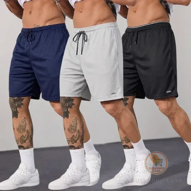 Kit3 Short Futebol Bermuda Masculina Academia Treino Esporte