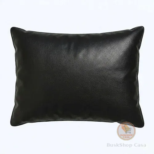 Travesseiro Impermeável Napa 40x30x08 Estética Preto