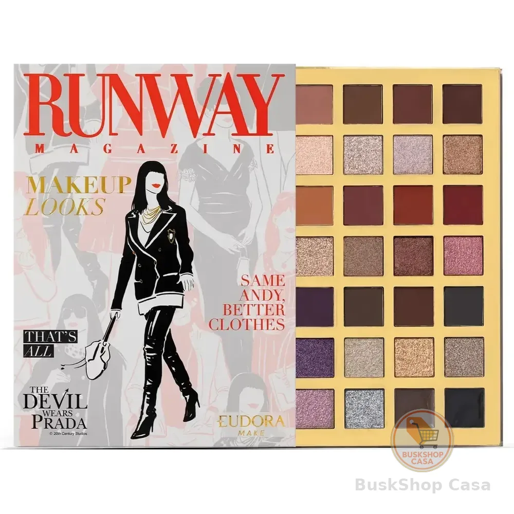 Eudora Make O Diabo Veste Prada Palette De Sombras Runway Ma Runway Magazine - 35 Cores