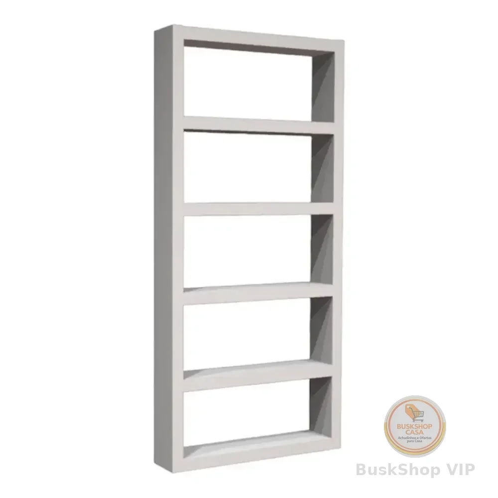 Expositor Para Perfumaria Sofisticado Multiuso 65x30 Branco