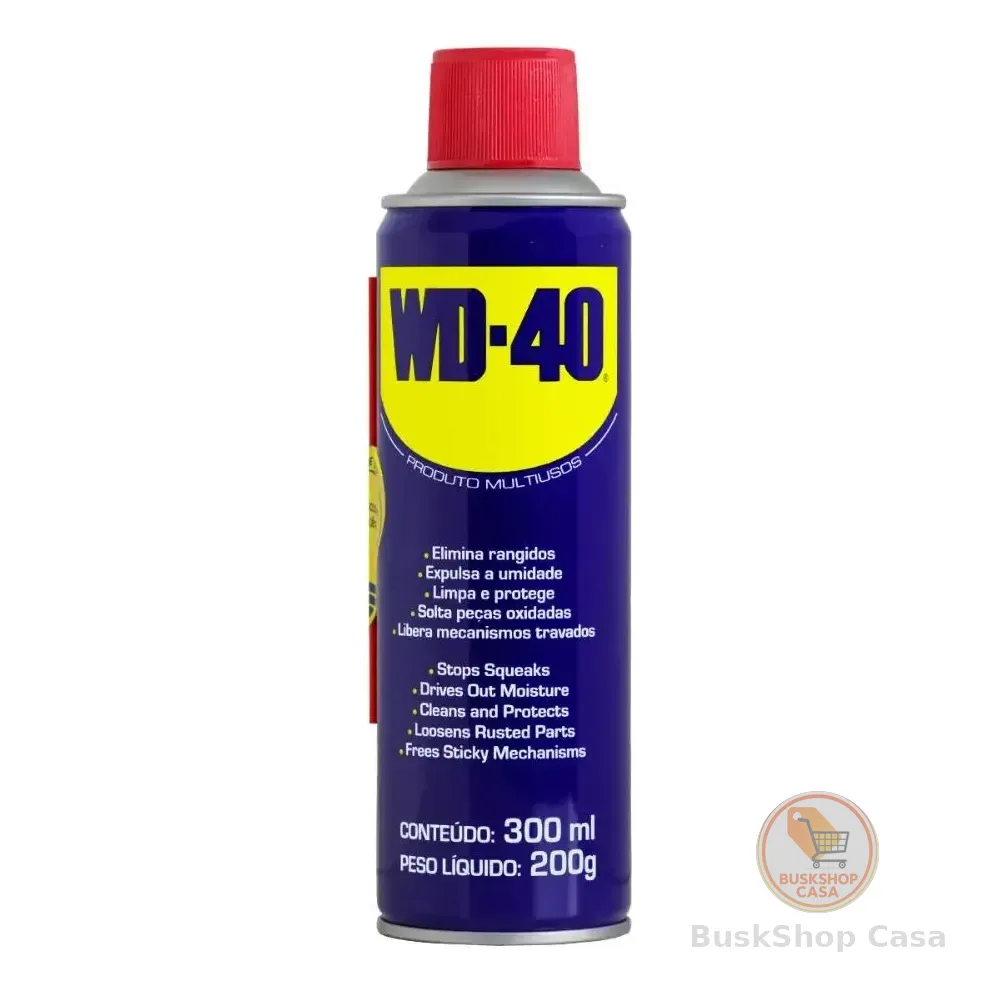 Wd40 Spray Multiusos Desengripa Lubrifica 300ml