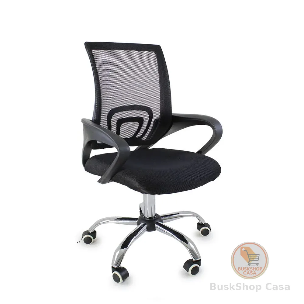 Cadeira de Escritório Oficial Begonia Tela Mesh Ergonômica Giratória