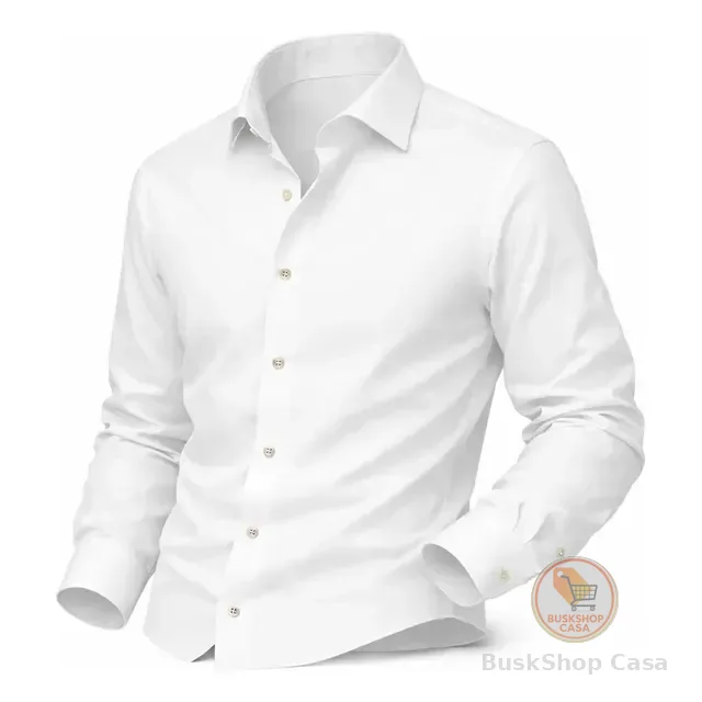 Camisa Social Masculina Slim Premium Manga Longa / Curta
