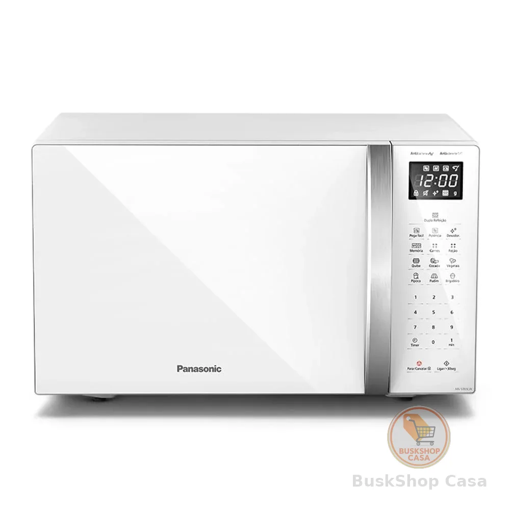 Panasonic Micro-ondas 34L Branco 127v NN-ST65LWRU