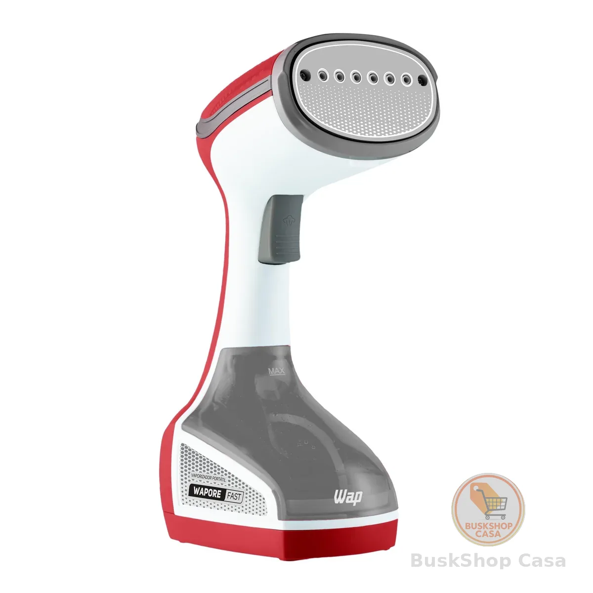 WAP Vaporizador de Roupas e Tecidos WAPORE FAST 1250 com Escova, Capacidade de 200ml, Vapor Quente 160°C, 1250W, 127V