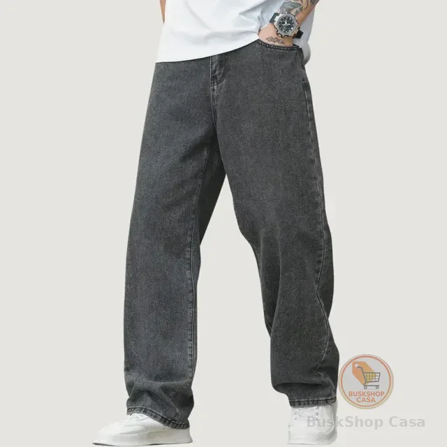 Calça Balão Calca Jeans Masculina Bag Boca Larga Streetwear