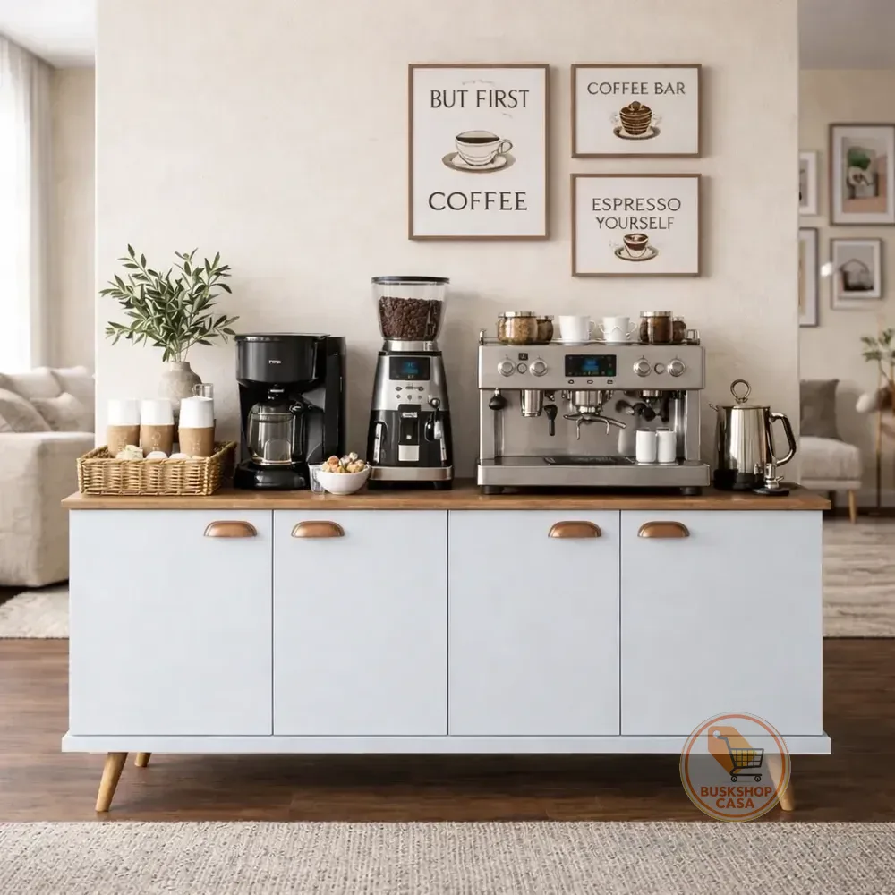 Aparador Classic Bestdrop Para Sala De Jantar E Cozinha Branco