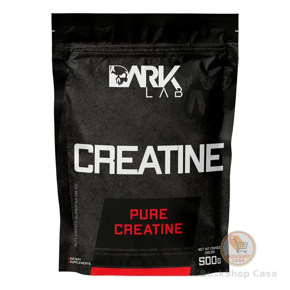 Creatina Monohidratada Pura 500g Dark Lab Unidade Sem Sabor