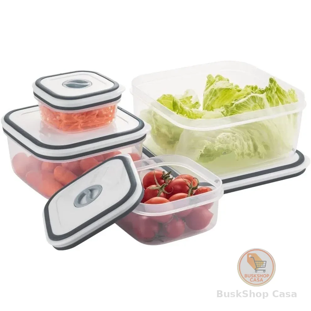 Kit Potes Herméticos de Plástico Electrolux 4 Unidades