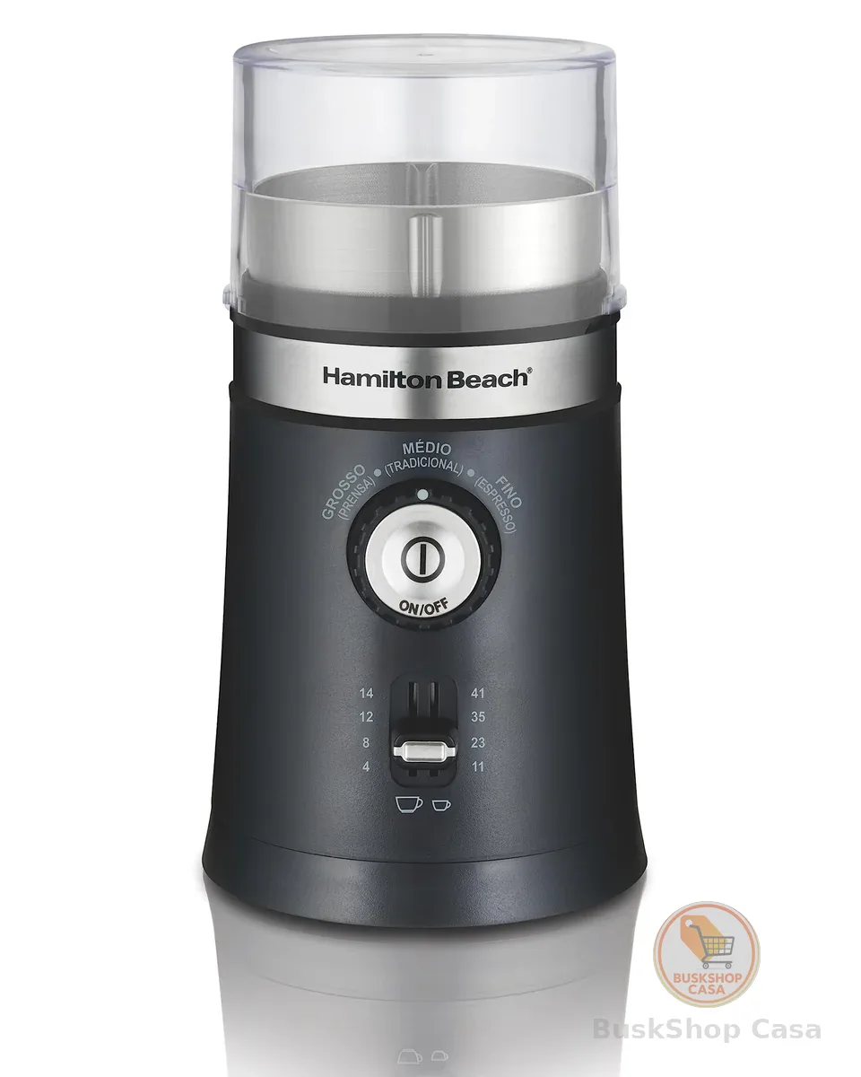 Hamilton Beach, 80393-BZ127, Moedor Ajustável , 127V, Preto