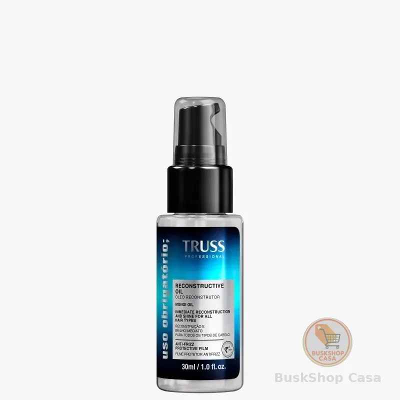 Truss Uso Obrigatório Óleo Capilar Reconstrutor 30ml