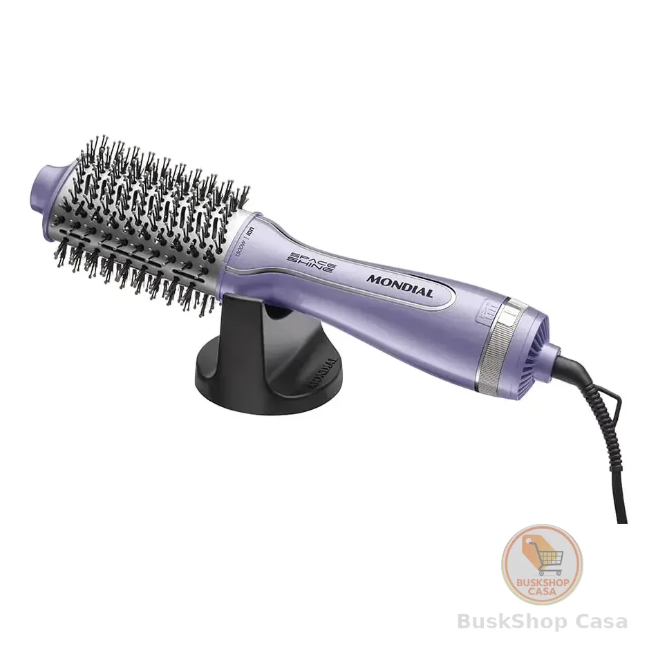 Escova Secadora Space Shine Mondial Lilás 1300w - Es-21 127/220v