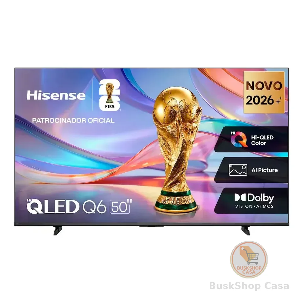 Smart Tv 50 4k Qled 50q6qvv Vidaa Dolby Vision Hisense