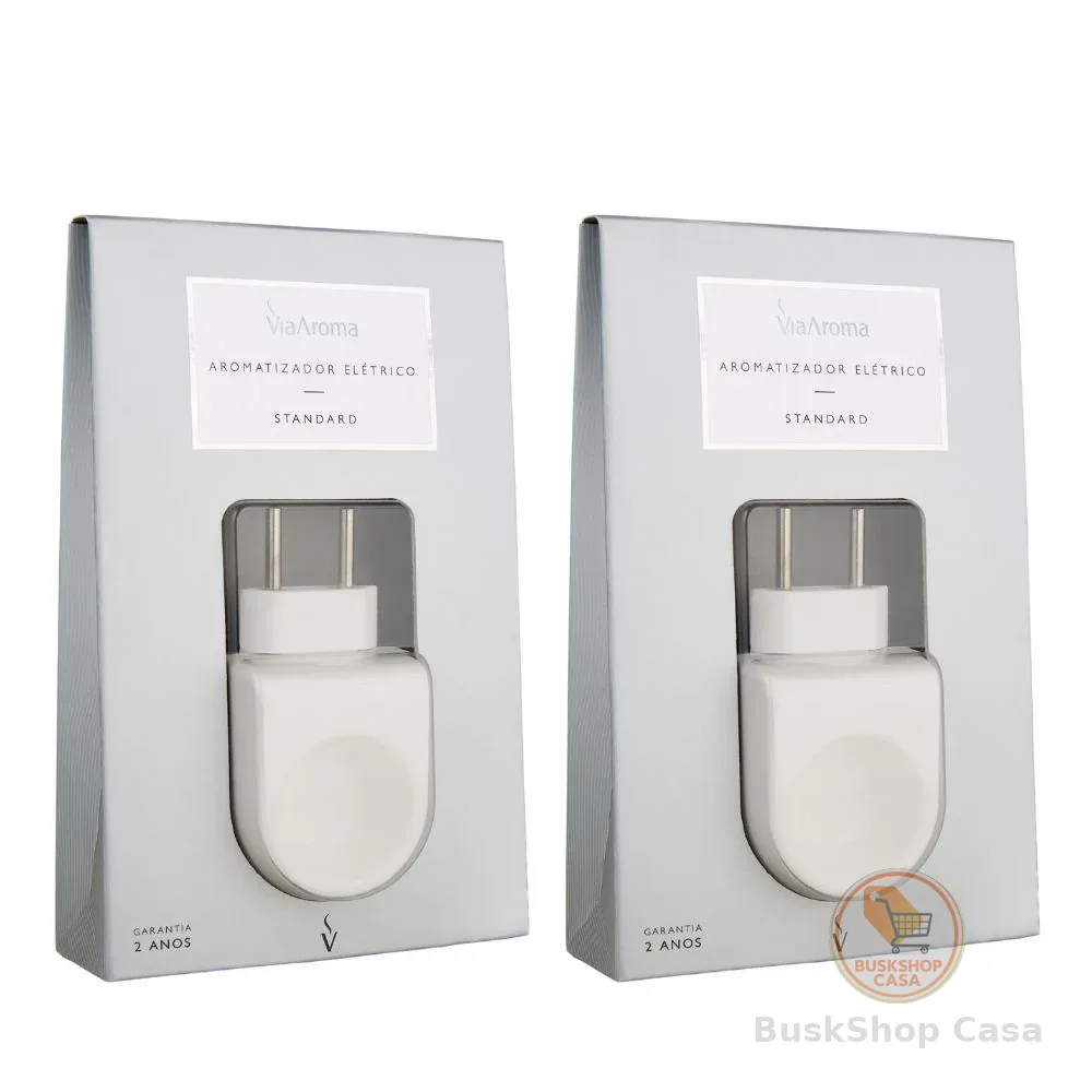 Kit 2 Aromatizadores Elétricos Standard - Via Aroma 