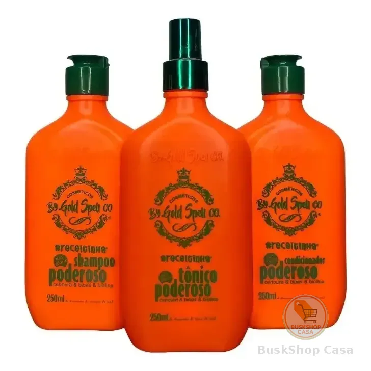 Combo Poderoso (shampoo+cond+tônico) Original