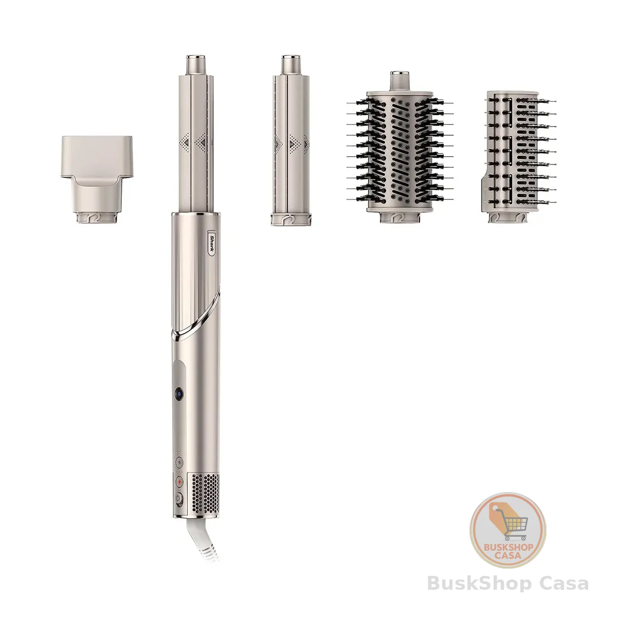 Shark, Modelador de Cabelo, FlexStyle, Seca e Modela, Ajuste de Temperatura Automático, 4 Acessórios, Lisos e Ondulados, 220 v