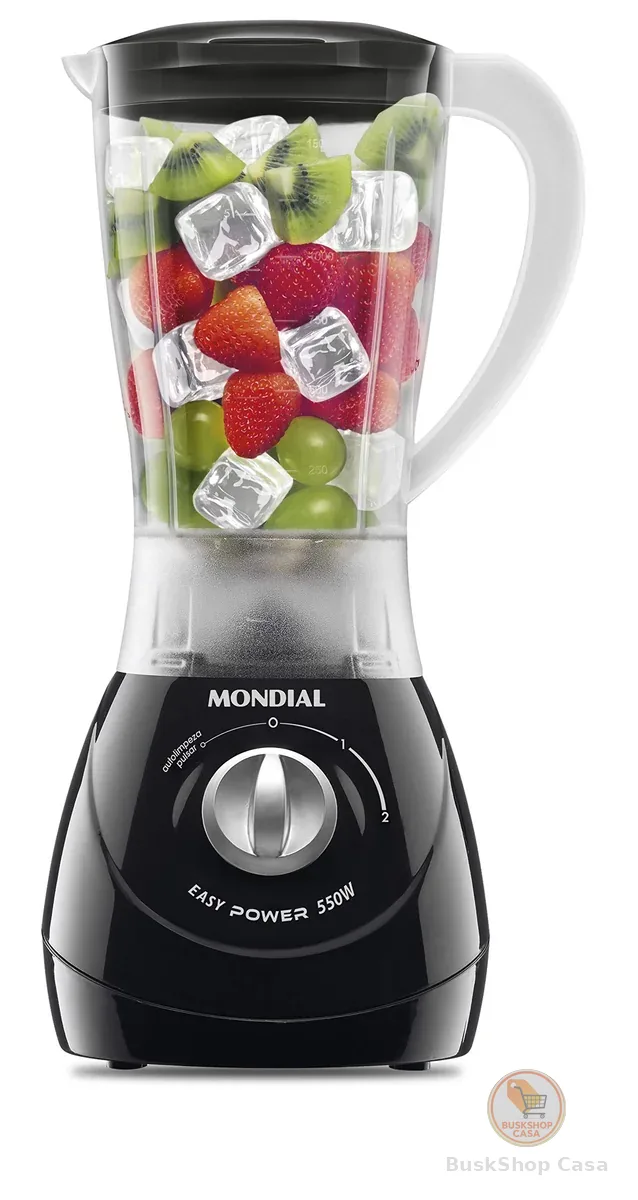 MONDIAL Liquidificador Easy Power, Preto, 550W, 110V - L-550-B