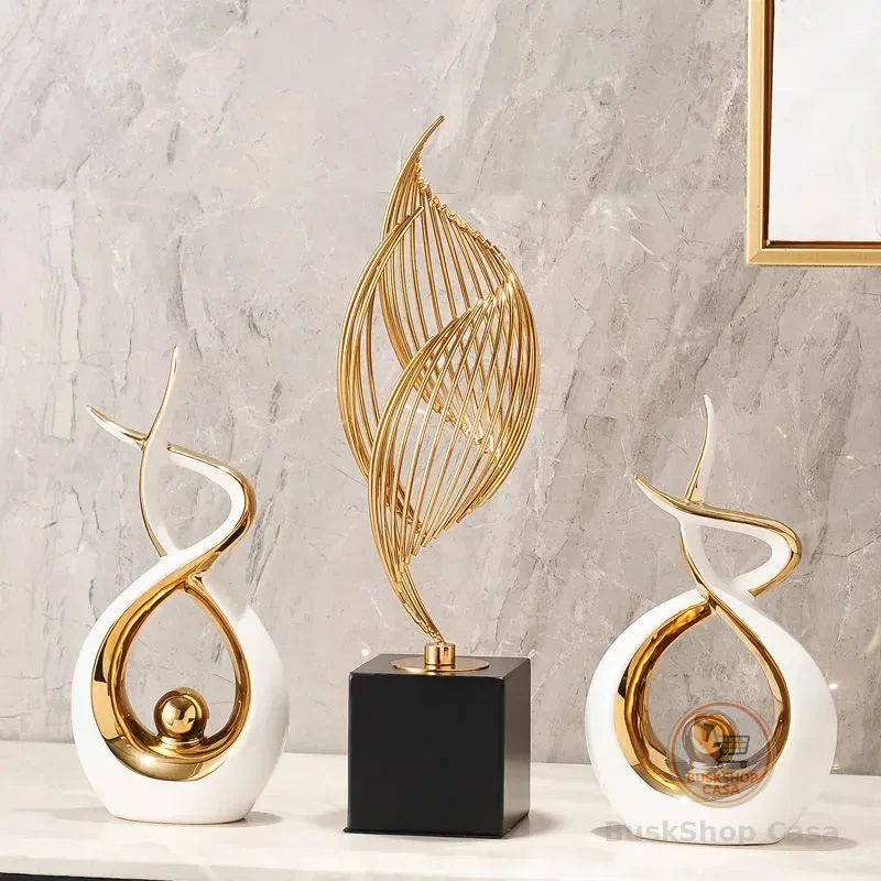 AIMI DecoraçÃ EscritóRio DecoraçÃO Casa Mesa Enfeites Para Sala Estatuas Para DecoraçÃO Mesa Escultura Decorativa